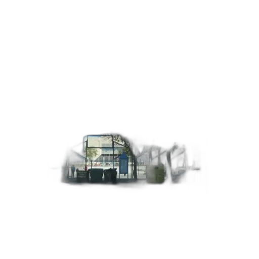 building, car, furniture, robot, concept art, 3d render, photorealistic, pixel art transparent PNG cut-out