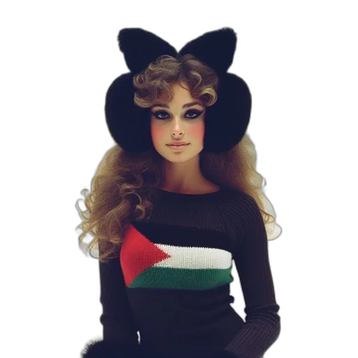 dress, hat, cartoon, fantasy art, pixel art, concept art, woman, wears transparent PNG cut-out