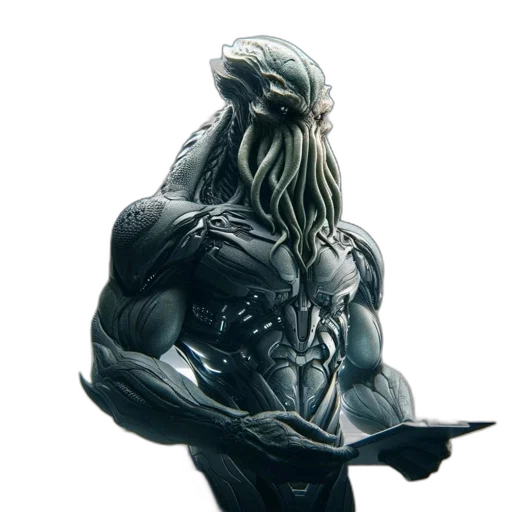 creature, hair, animal, mask, concept art, comic book art, fantasy art, pixel art transparent PNG cut-out