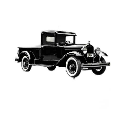 car, hat, weapon, 3d render, photorealistic, concept art, pixel art, vintage transparent PNG cut-out