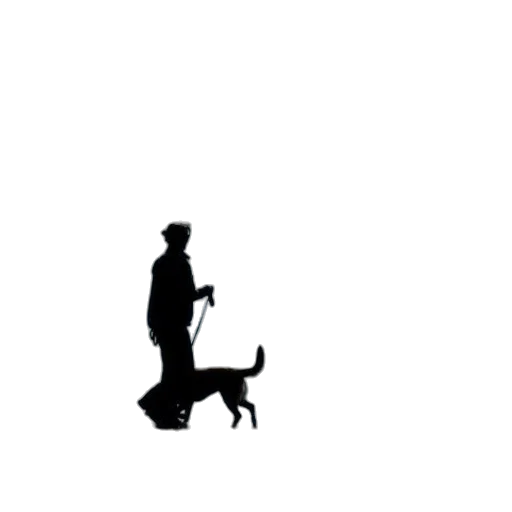 animal, staff, umbrella, robot, pixel art, concept art, photorealistic, 3d render transparent PNG cut-out