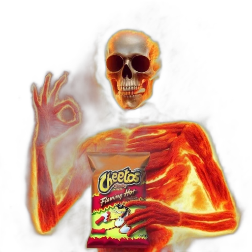 creature, food, mask, jacket, concept art, photorealistic, vaporwave, 3d render transparent PNG cut-out