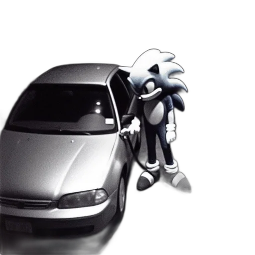 car, animal, robot, creature, concept art, 3d render, photorealistic, vaporwave transparent PNG cut-out