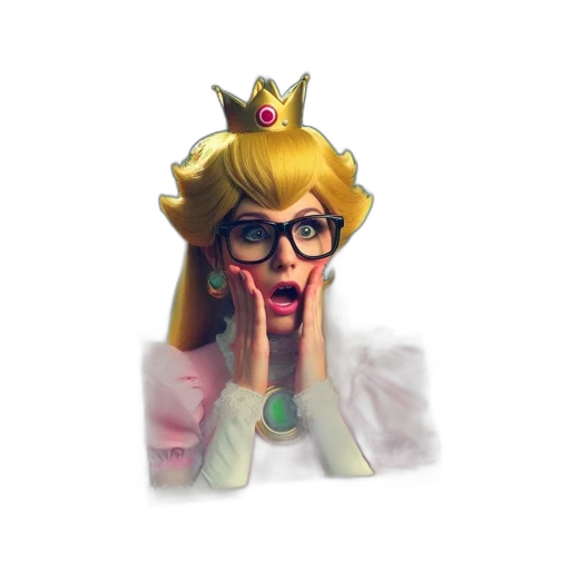 crown, staff, face, jewelry, concept art, pixel art, 3d render, fantasy art transparent PNG cut-out