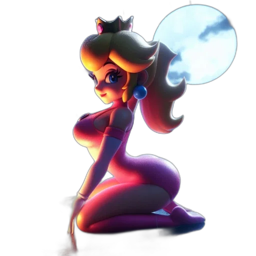 crown, staff, dress, robot, concept art, 3d render, pixel art, fantasy art transparent PNG cut-out