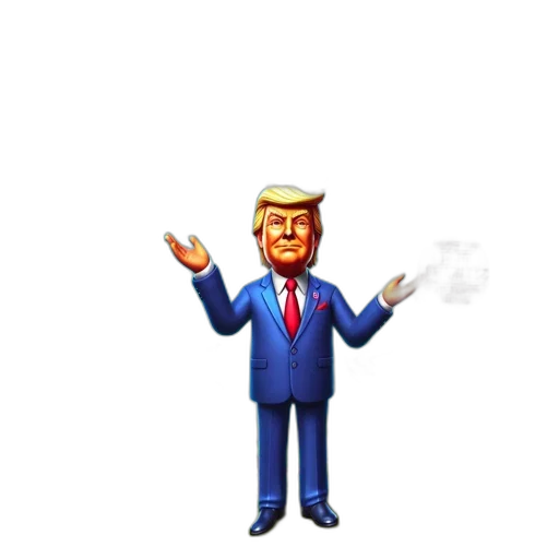 staff, pixel art, 3d render, cartoon, concept art, cover, art, impossible transparent PNG cut-out