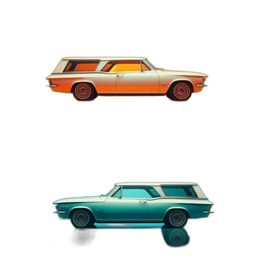 car, concept art, 3d render, photorealistic, pixel art, neon, colorful, earth tones transparent PNG cut-out