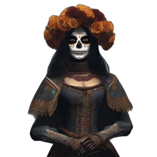 mask, crown, face, jewelry, fantasy art, concept art, 3d render, pixel art transparent PNG cut-out