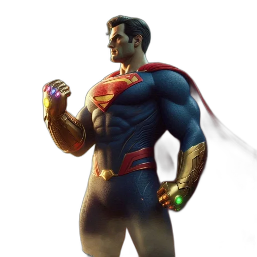 concept art, comic book art, 3d render, fantasy art, image, portrays, superhero, blue transparent PNG cut-out