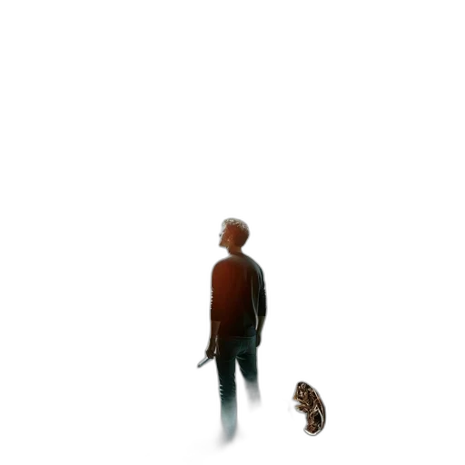 creature, animal, robot, staff, concept art, pixel art, 3d render, photorealistic transparent PNG cut-out
