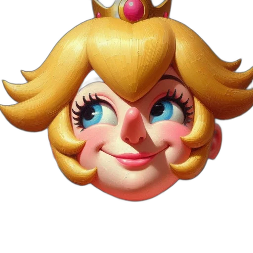 crown, face, mask, staff, 3d render, concept art, photorealistic, cartoon transparent PNG cut-out