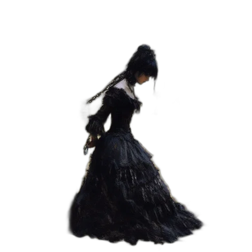 dress, crown, hat, jewelry, concept art, 3d render, photorealistic, fantasy art transparent PNG cut-out