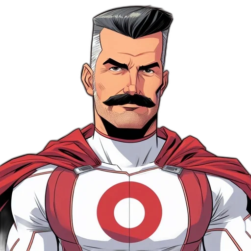 staff, comic book art, cartoon, concept art, animated, figure, donning, white transparent PNG cut-out