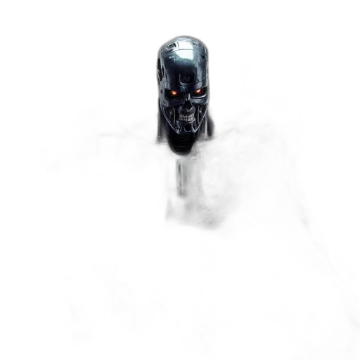 robot, mask, car, weapon transparent PNG cut-out