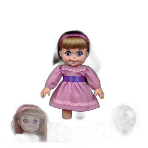 dress, face, creature, 3d render, concept art, photorealistic, cartoon, snow transparent PNG cut-out