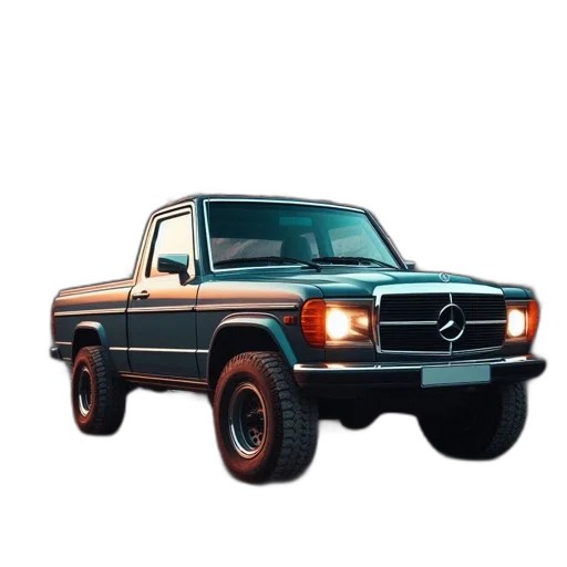 car, weapon, animal, photorealistic, 3d render, pixel art, concept art, vintage transparent PNG cut-out