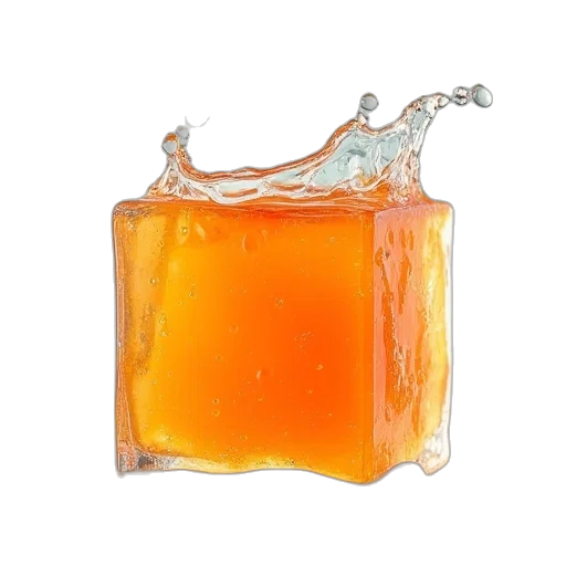 crown, food, jewelry, bottle, orange, cube, water, splash transparent PNG cut-out