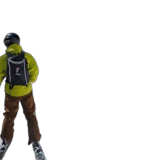 jacket, staff, robot, 3d render transparent PNG cut-out