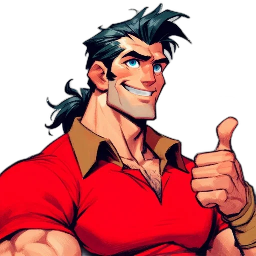 staff, jacket, face, weapon, comic book art, pixel art, cartoon, concept art transparent PNG cut-out