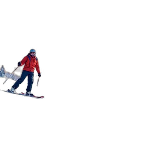 staff, 3d render, pixel art, concept art, photorealistic, snow, winter, olympics transparent PNG cut-out