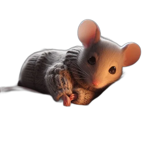 animal, creature, food, hair, 3d render, photorealistic, concept art, intimate transparent PNG cut-out