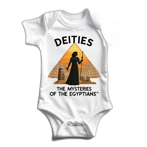 white, onesie, graphic, design, featuring, figure, long, robe transparent PNG cut-out