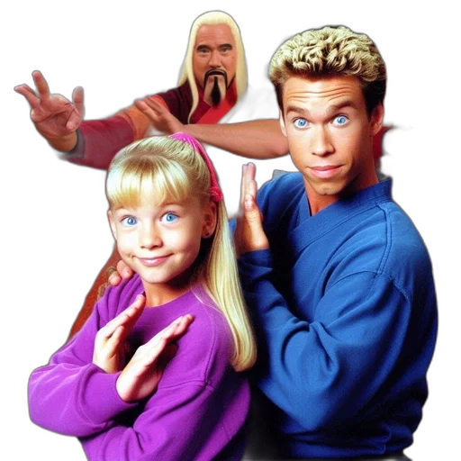 hair, dragon, mashup, full, house, karate, kid, main transparent PNG cut-out