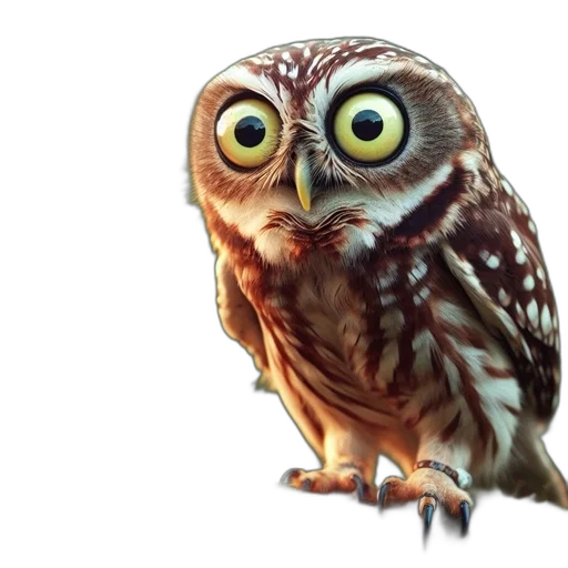 animal, creature, face, staff, photorealistic, 3d render, concept art, fantasy art transparent PNG cut-out