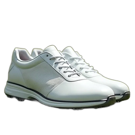 shoes, photorealistic, 3d render, footjoy transparent PNG cut-out