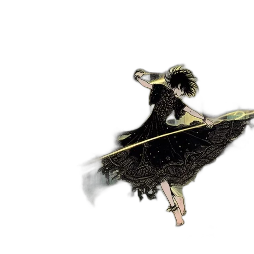 dress, hair, concept art, 3d render, fantasy art, comic book art, grand, library transparent PNG cut-out