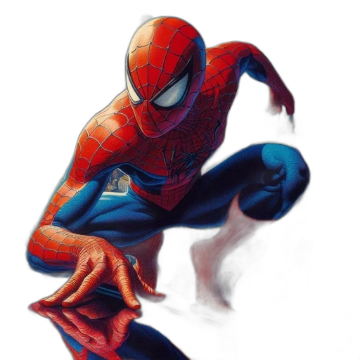 mask, animal, creature, comic book art, concept art, photorealistic, watercolor, red transparent PNG cut-out