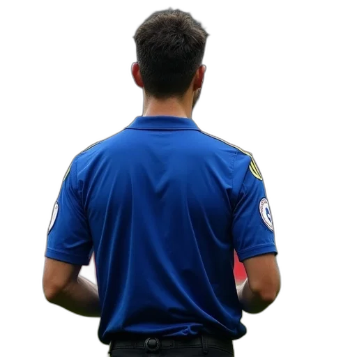 staff, jacket, umbrella, face, diego, chelsea, blue, shirt transparent PNG cut-out