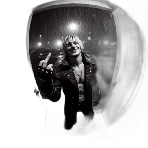 umbrella, jacket, face, bottle, concept art, comic book art, photorealistic, cartoon transparent PNG cut-out