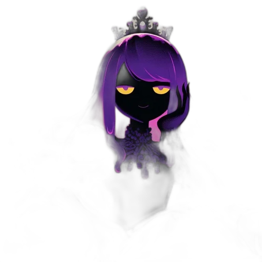 crown, mask, creature, staff, concept art, 3d render, fantasy art, pixel art transparent PNG cut-out