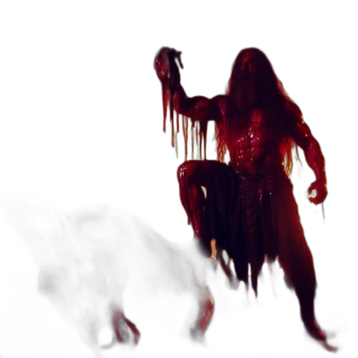creature, hair, dress, concept art, comic book art, fantasy art, photorealistic, fog transparent PNG cut-out