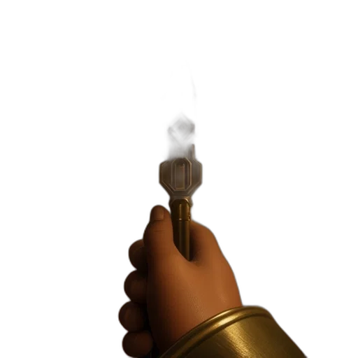 weapon, sword, staff, jewelry, concept art, 3d render, fantasy art, photorealistic transparent PNG cut-out