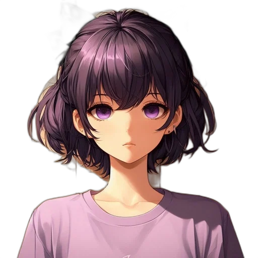 face, hair, dress, mask, anime, pixel art, photorealistic, concept art transparent PNG cut-out
