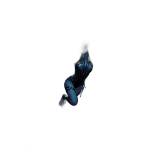 shoes, mask, creature, staff, 3d render, pixel art, concept art, photorealistic transparent PNG cut-out