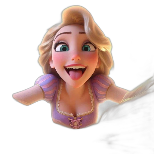 face, crown, staff, 3d render, cartoon, photorealistic, concept art, animated transparent PNG cut-out