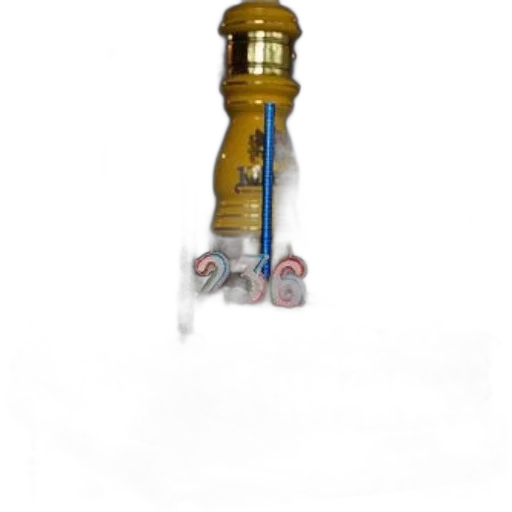 bottle, staff, jewelry, weapon, 3d render, photorealistic, concept art, birthday transparent PNG cut-out
