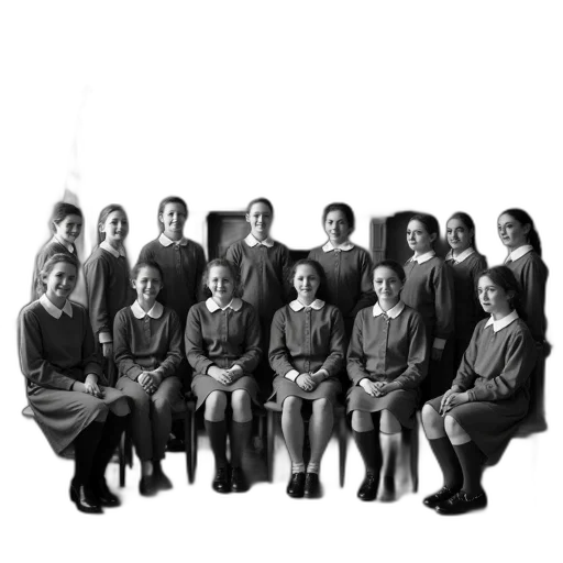 staff, crown, dress, jewelry, black, white, photograph, group transparent PNG cut-out