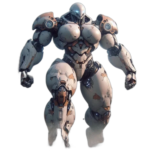 robot, creature, weapon, animal, concept art, 3d render, pixel art, comic book art transparent PNG cut-out