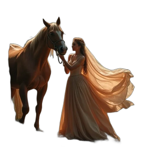 dress, crown, jewelry, concept art transparent PNG cut-out
