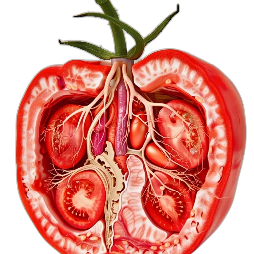 food, crown, jewelry, photorealistic, watercolor, red, cross-sectional, view transparent PNG cut-out