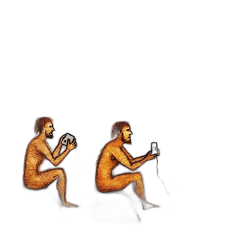 pixel art, concept art, 3d render, comic book art, prehistoric-style, cave, wall, features transparent PNG cut-out