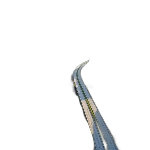 sword, staff, weapon, hair, 3d render, concept art, photorealistic, anime transparent PNG cut-out