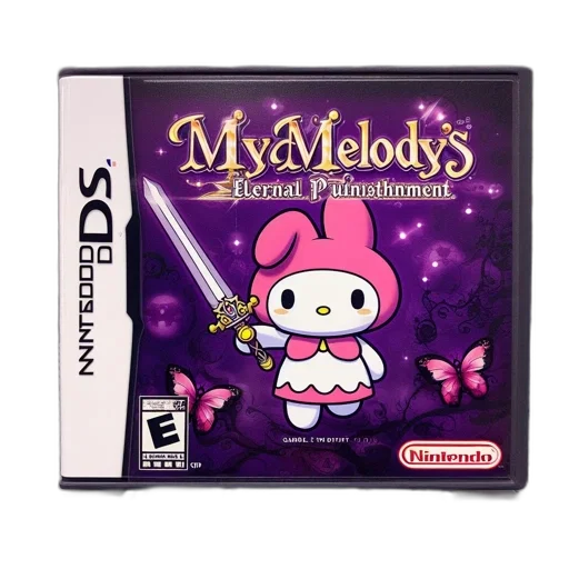 video, game, case, nintendo, featuring, melody, eternal, punishment transparent PNG cut-out
