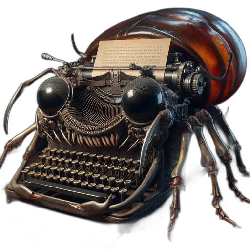 robot, creature, furniture, animal, concept art, 3d render, photorealistic, cyberpunk transparent PNG cut-out