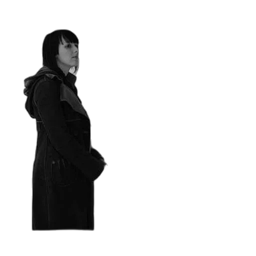 dress, jacket, staff, face transparent PNG cut-out