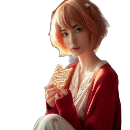 dress, food, face, staff, photorealistic, concept art, fantasy art, oil painting transparent PNG cut-out
